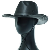 LDY01.인조가죽 남성 카우보이 웨스턴 모자 58 중년 아빠 모자