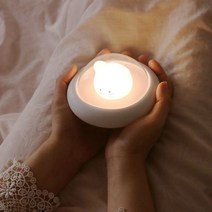 미피 수유등 무드등 수면등 고양이 국민 토끼 불멍 신생아 침대독서등 아이방 곰돌이 무선조명 캐릭터, 단일사이즈, A