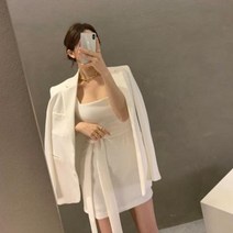 데일리룩원피스 편한원피스 면원피스 부분 동대문대신 리본 끈끈나시원피스 굿핏