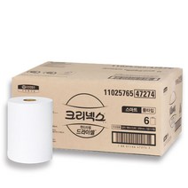 크리넥스 드라이셀 핸드타올 스마트 슬림롤 6롤 47274, 단품