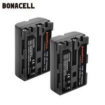 카메라 호환 충전 보조 배터리 bonacell 2400mah np fm500h np fm500h npfm500h 소니 a57 a58 a65 a77 a99 a550 a560, 협력사, 4팩 배터리