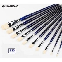 화홍 830 유화붓 아크릴붓 7본세트 낱개 / 옵션선택, 16호
