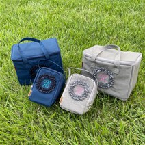 [국내제작] 골프보냉백 미니보냉백 라운딩 간식 미니 도시락가방 보냉가방 등산용 소형 이유식 보냉백, 미니, 그레이