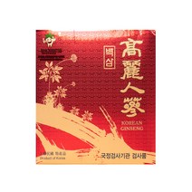 두손애약초 백삼 곡삼(인삼), 300g, 1개