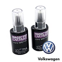 매직팁 폭스바겐 전차종 카페인트 보수페인트 문콕 붓펜, LB9A Candy White, 1개