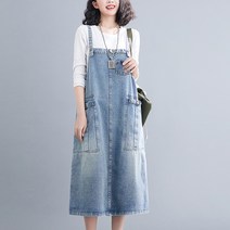 kirahosi 키라호시 사이즈 여성 의류 통통한 여자 배꼽 커버 슬리밍 데님 서스펜더 스커트 유행 관능적 드레스 봄 패션 DH8852514191