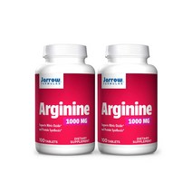 Jarrow 자로우 오르니틴 회로 아르기닌 1000mg 100베지정 2병, 1개, 기본