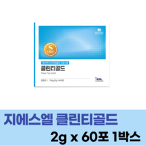 지에스엘 에스바디 클린티 골드, 1개, 120g 60포