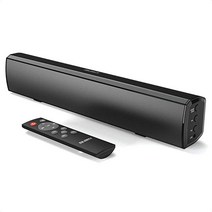 Majority Bowfell TV용 소형 사운드 바 블루투스 RCA USB 옵트 AUX 연결 TV 스피커/홈 시어터 게임, 한개옵션0