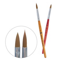 다이아뷰티 리퀴드 유리볼 네일 연장 보수 국시 아크릴 재료, (관련상품) 밍크 아크릴붓10호