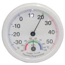 사무실 매장 식당용 아날로그 온도 습도계 낚시용 등산용 캠핑용