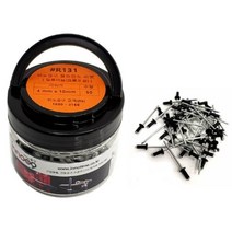 기타 이노공구 블라인드 리벳 알루미늄 흑색 4x16mm R131