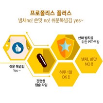 몸속 염증제거 항균 항산화 프로폴리스 영양제 면역기능 건강유지 건강증진 만성염증영양제, 6개월분