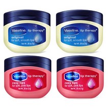 바세린 립테라피 오리지널 로지 번들 2p x 2종 세트 7g, 0 2P Original + 2P Rosylips, 1세트
