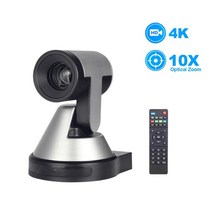 방송용 캠 10x 광학 줌 ptz 카메라 usb 풀 hd 4k 화상 회의 카메라 회의용 교회 방송 마이크가있는 라이브 스트리밍, 4k 10Xzoom Camera_영국 플러그