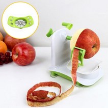 초미세 과일커터기 (사과절단기증정) 감 사과 깎는 기계 배 껍질 박피기 과일슬라이서 과일깍기