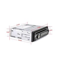 화물차 트럭용 카오디오 CD DVD 플레이어 블루투스, 블루투스 DVD 플레이어 8169A-12V