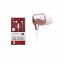 포엘지모바일/for LG Mobile 스마트폰용 이어폰 FLM-H100 로즈핑크 / 1개입 / 112802, 상세페이지 참조