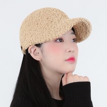 라핑 소보루 뽀글이 볼캡 남여공용 겨울 부드러운 캡 모자