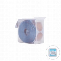 모아랩 딤플밴드 방수 패치 반창고 밴드 지혈 여드름 원형 주사 채혈 롤 35mm 살색 (알콜스왑 제공), 1개