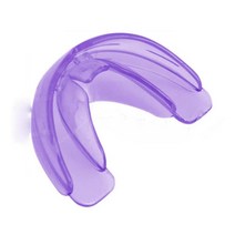 발음교정기 치열 기 치과 기 인스턴트 실리콘 스마일 치아 정렬 트레이너 치아 리테이너 입 가드 기 치아 트레이, 자주색