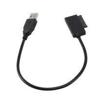 외장cd롬 외장 odd dvd cd 롬 리더기USB 2.0 미니 Sata II 7 + 6 13Pin 어댑터 변환기 케이블 노트북 CD/DV, 한개옵션0