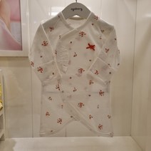 아가방 NC엑스코점 50% 강추! 화사한 플라워패턴에 프릴이 사랑스러운 비키 배내가운! 신생아 배내가운