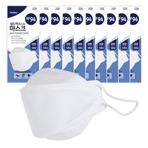 쉴드맥스 국내생산 라이트 보건용 마스크 KF94 대형 흰색, 50매