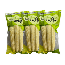 괴산대학 찰옥수수 9개 유기농 삶은 찐옥수수 진공포장, 무농약 3팩 (9개입)