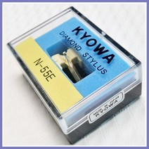 슈어 SHURE 호환용 턴테이블 전축 바늘 일본 쿄와소닉 제조, N-75E