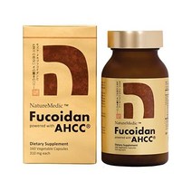 NatureMedic AHCC함유 후코이단 추출물 262.5mg x 160캡슐 일본산 Organic Mekabu Mozuku Agaricus