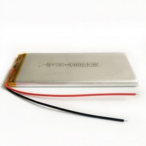노브북용배터리3.7V 4000mAh 5050100 리튬 폴리머 리포 충전식 배터리 파워 뱅크 GPS 태블릿 PC 노트북 DV, 한개옵션0