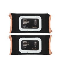한스킨 블랙헤드 클렌징 티슈 1+1 대용량 (100매 + 100매), 블랙헤드 클렌징 티슈 1+1 대용