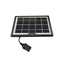 태양광패널 태양광발전 태양열발전기 18W 휴대용 전지 패널 5V 플레이트 USB 안전 충전 안정화 배터리 충전기 휴대 전화 소형 팬 캠핑 손전등, 1Pcs 5V 1.8W
