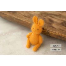 신생아 본아트 토끼 인형 소품 백일 돌 사진 성장 촬영 스냅 셀프 스튜디오 토끼띠 2023, D