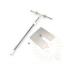 단디 T자걸이 스텐 흰색 소 에스테틱메뉴판 POP가격표 뷰티샵메뉴판, 999