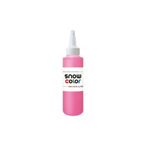 스노우물감 140ml 낱색 스노우키즈 유아 아기 놀이 핑거 형광 페인팅 블랙라이트 촉감놀이 미술놀이 형광놀이 물감놀이, 1개, (핑크)