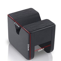 자동차 차량 타이어 교환 유압 잭 가레지 작기 자키 잭 자동차 리프트 잭 스탠드 패드 현대 마쓰다 볼보 르, 02 B