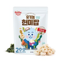 베베당 유기농 현미팝 광천김 50g, [AA303]팝 광천김50g