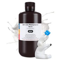 ELEGOO ABS-Like 2.0 3D 프린터 포토폴리머 레진, 화이트 1000g