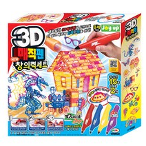 미미월드 3D매직펜 4종 창의력세트, 혼합 색상