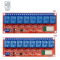 8채널 5V 12V 블루투스 릴레이 모듈 스마트 홈 휴대 전화 용 무선 제어 스위치 App, 01 5V