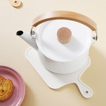 예쁜 북유럽 실리콘 냄비받침 냄비받침대 주전자받침 그릇 컵 받침대, (화이트), 1개