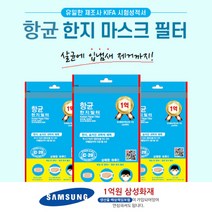 F & J Korea 항균 한지 마스크 필터 10매입(모든 호환), 1개, 10매입
