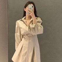 바이제이가먼트 lissome 스프링 셔츠 드레스