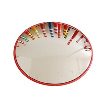 반사경 도로 코너 교통 볼록 거울 주차장 도난 광각, 55CM 실내 광각 렌즈