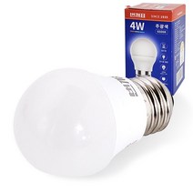 LED 미니전구 (4W E26)인찌구 꼬마전구 볼전구 미니 LED 형광등 전구 4W, 쿠팡 1, 쿠팡 주광색 6500k, 쿠팡 본상품선택