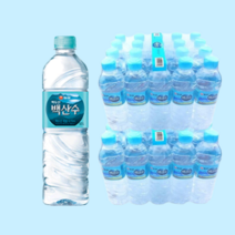 농심 백두산 백산수 500ml 20팩x2개 총40펫 생수