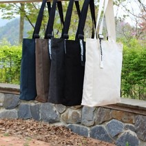 파트너 남자 여자 여름 튼튼한 지퍼 대학생 에코백 5컬러 숄더백 국산 자체생산