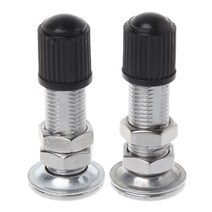 2 PCS 31mm 자전거 Schrader 밸브 초경량 아연 합금 MTB Mountain Road 자전거, 한개옵션0